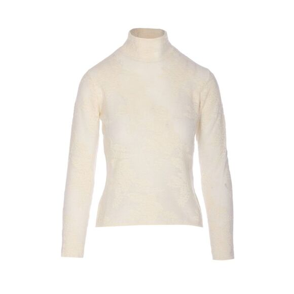 Ganni Women Sheer Turtleneck - Picture 1 of 4